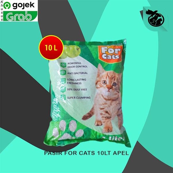 Pasir Kucing Gumpal Wangi For Cats 10 Liiter - Image 6