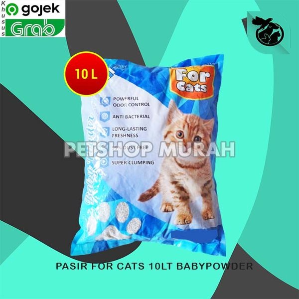 Pasir Kucing Gumpal Wangi For Cats 10 Liiter - Image 5