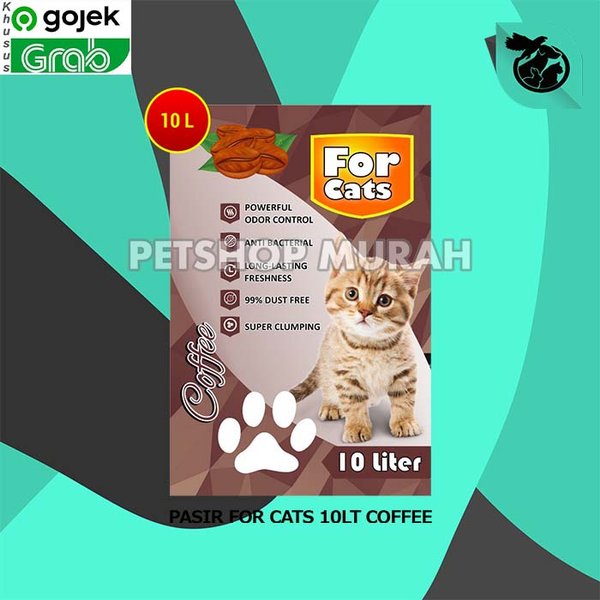 Pasir Kucing Gumpal Wangi For Cats 10 Liiter