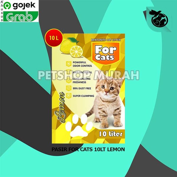 Pasir Kucing Gumpal Wangi For Cats 10 Liiter - Image 3
