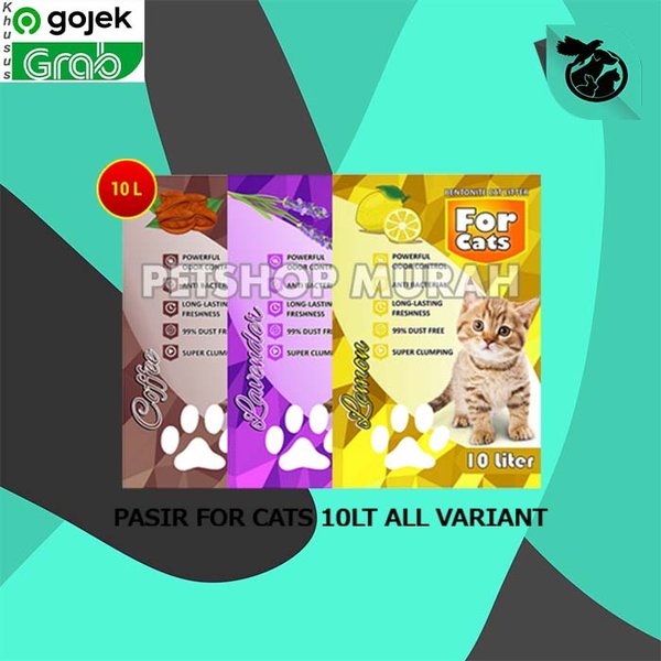 Pasir Kucing Gumpal Wangi For Cats 10 Liiter - Image 2