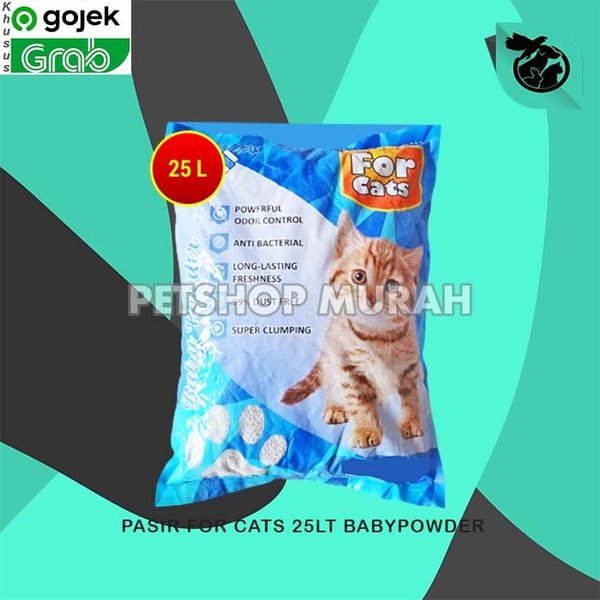 Pasir Kucing Gumpal Wangi For Cats 25 Litter - Image 5