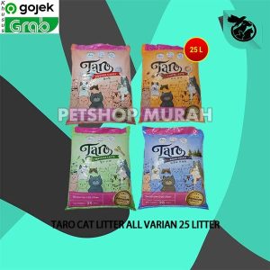 Pasir Kucing Gumpal Wangi Taro 25 Liter