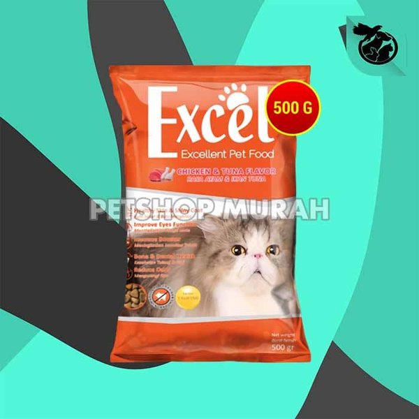 Makanan Kucing Excel 500 gram Repack 500gr seperti Bolt Maxi Nice - Image 2