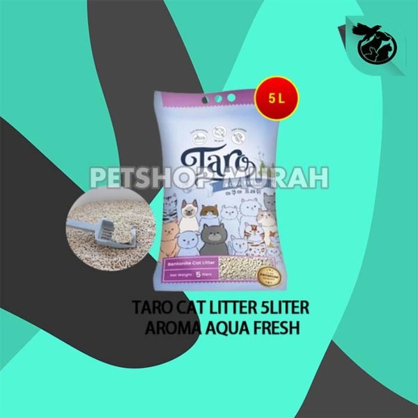 Pasir Kucing Gumpal Wangi Taro 5 Liter - Image 2