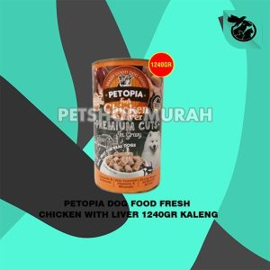 Makanan Anjing Petopia Premium Kaleng Can 1.2 KG