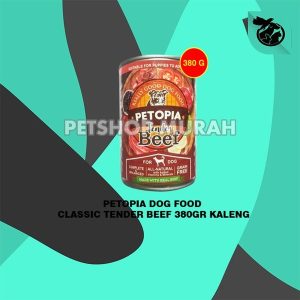 Makanan Anjing Petopia Premium Kaleng Can 380 Gram