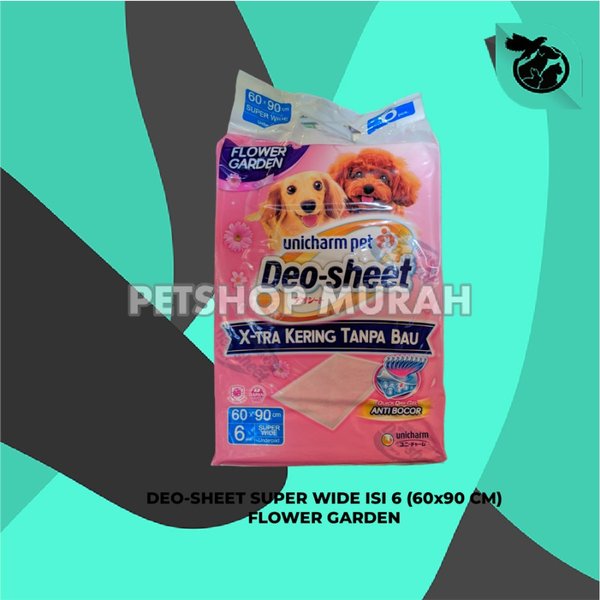 Deo-sheet Alas Pipis Poop anjing Perlak Hewan 6 pcs Repack - Image 2