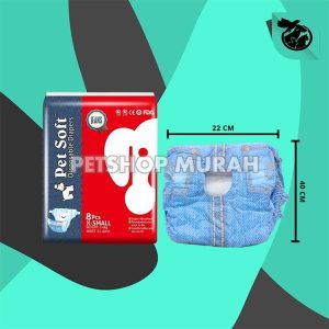 Popok Pampers Anjing Kucing Pet Soft Disposable Diapers Satuan