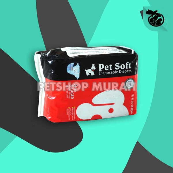 Popok Pampers Anjing Kucing Pet Soft Disposable Diapers Satuan - Image 2