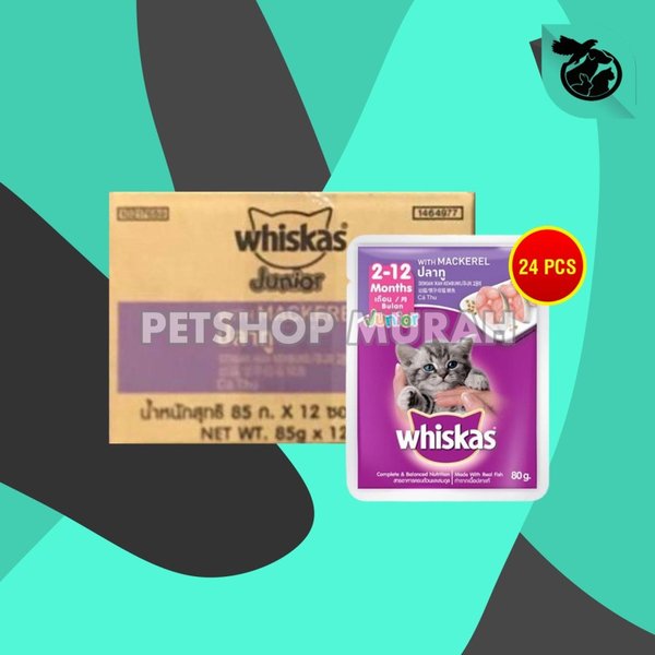 Makanan Basah Kucing Whiskas Sachet Pouch Grosir Dus isi 24 PCS 85 GR - Image 5