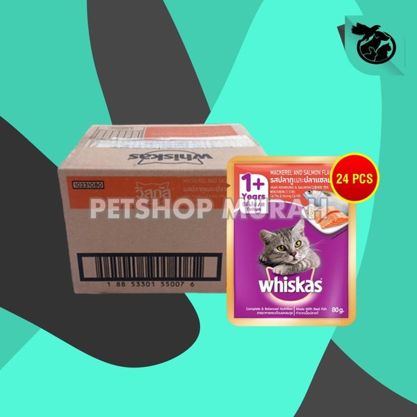 Makanan Basah Kucing Whiskas Sachet Pouch Grosir Dus isi 24 PCS 85 GR - Image 3