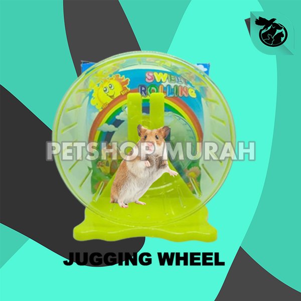Mainan Roda Hamster Jugging Wheel Sweet Rolling