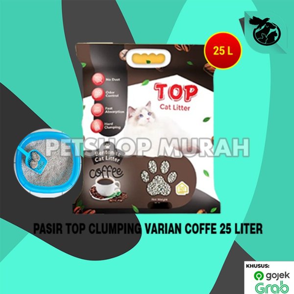 Top Clumping Cat Litter Pasir Kucing Gumpal 25lt - Image 6