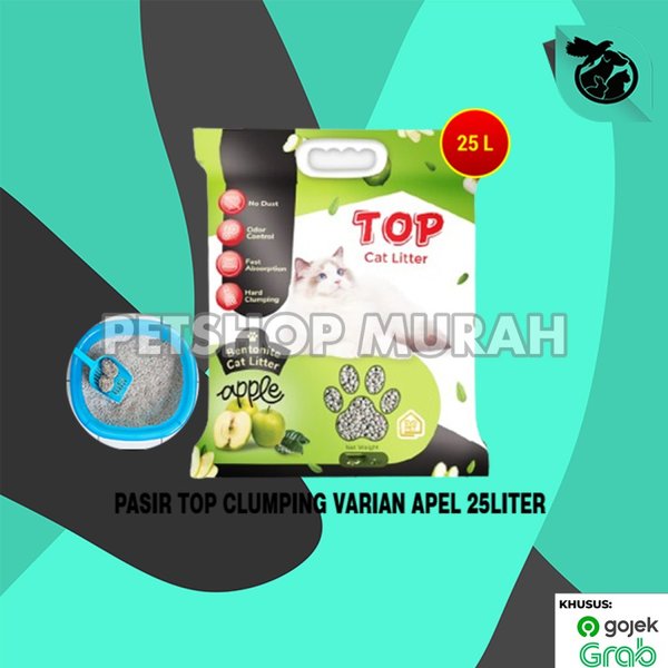 Top Clumping Cat Litter Pasir Kucing Gumpal 25lt - Image 5