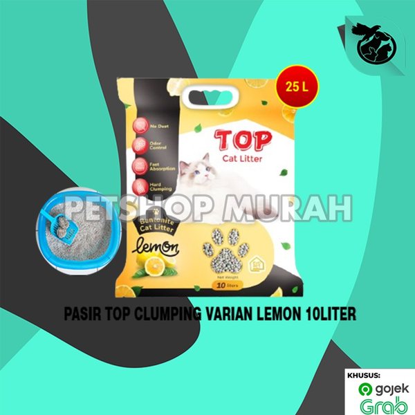 Top Clumping Cat Litter Pasir Kucing Gumpal 25lt - Image 2