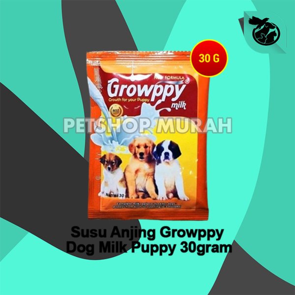 Growppy Puppy Dog Milk Susu Anak Anjing 20gr 1 Box (Isi 10pcs) - Image 3