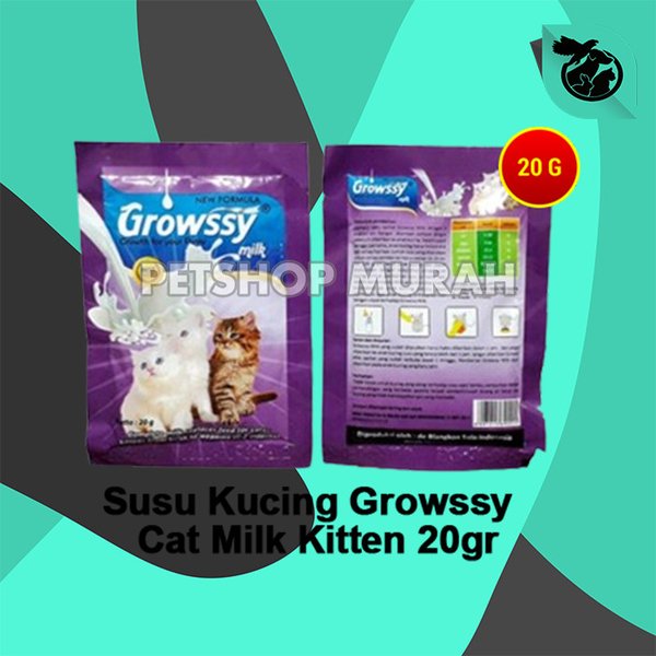 Growssy Cat Milk Susu Anak Kucing 20gr - Image 2
