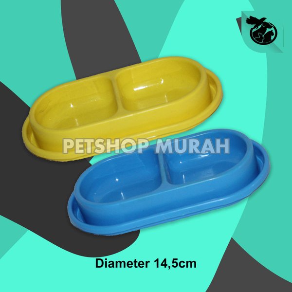 Tempat Makan Anti semut Double 2x Kucing - Anjing - Image 2