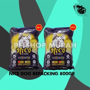 Nice Dog Food Makanan Anjing Repacking 800 Gram