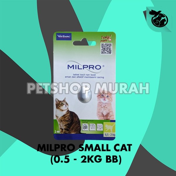 Obat Cacing Kucing Virbac Milpro Tablet