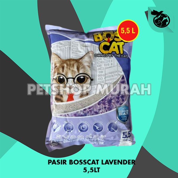 Pasir Kucing Boss Cat Gumpal Wangi 5,5 Liter - Image 2