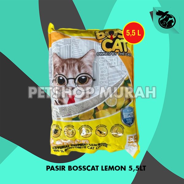 Pasir Kucing Boss Cat Gumpal Wangi 5,5 Liter - Image 3