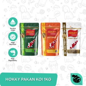 Makanan Ikan Hokky Pakan Koi Fish Food 1Kg