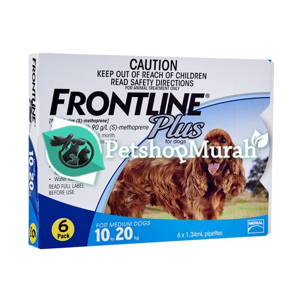 Frontline Plus Dog 10 - 20 Kg Frontline Plus Dog 10 - 20 Kg Obat Anti Kutu Pembunuh kutu Anjing - Image 2