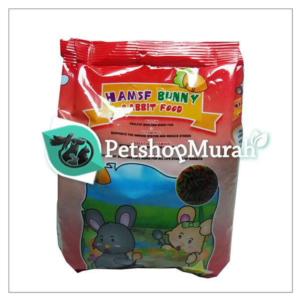 Makanan Hamster - Kelinci Hamsf Bunny 1Kg Makanan Kelinci dan Hamster 1 kg - Image 2