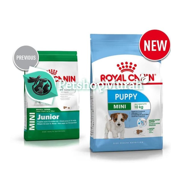 Royal Canin Mini Puppy Dry Dog Food Makanan Anak Anjing 2kg - Image 2
