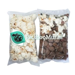 Makanan Hamster Repacking HD 100 Gram - Repack Mix Popcorn Biji Jagung dll 100 Gr