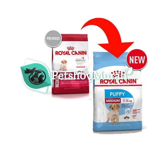Royal Canin Medium Puppy Dry Dog Food Makanan Anak Anjing 4kg - Image 2