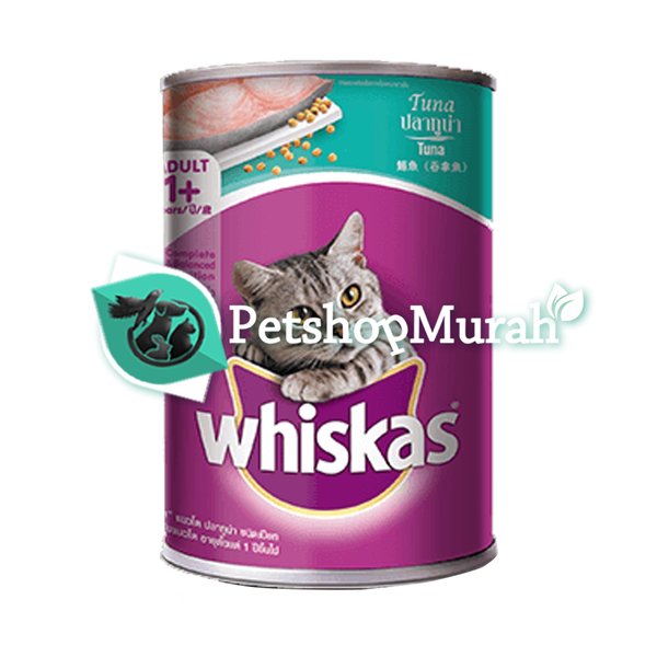 Makanan Kucing Whiskas Tuna 400 Gram - Wiskhas Kaleng Wiskas Tuna 400Gr - Image 5