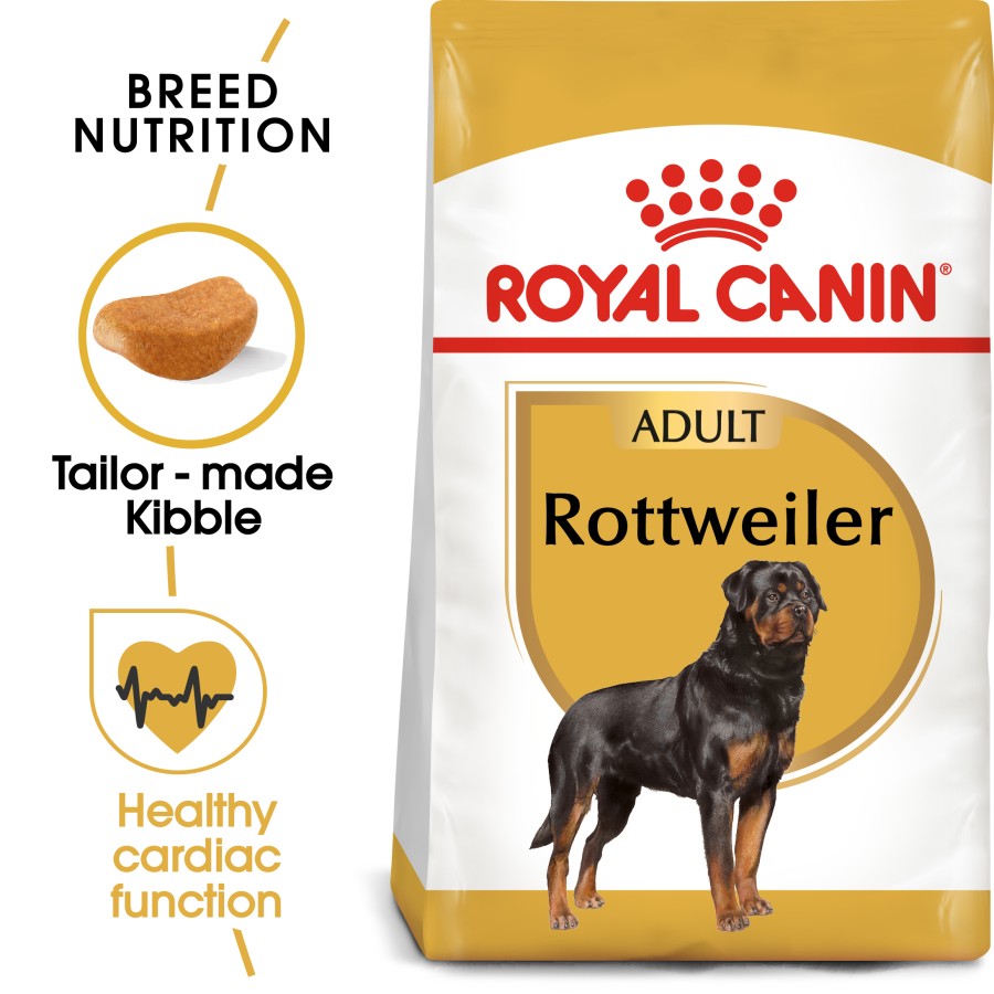 Royal Canin Rottweiler Adult Dry Dog Food Makanan Anjing Dewasa 12kg - Image 3