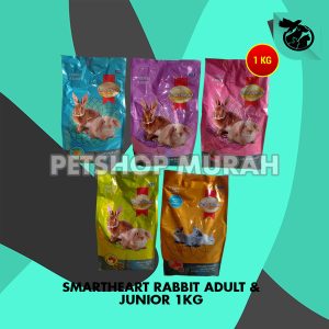 Smartheart Rabbit Adult Junior Dry Food Makanan Anak Kelinci & Dewasa 1kg