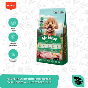 Kitchen Flavor HiMeat Dog Food Small Breed All life Stages Makanan Anjing 1.3 kg