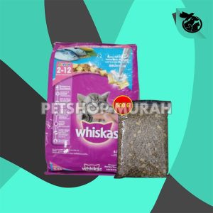 Makanan Kucing Repack Whiskas Junior Ocean Fish Kitten Repack Dry Food