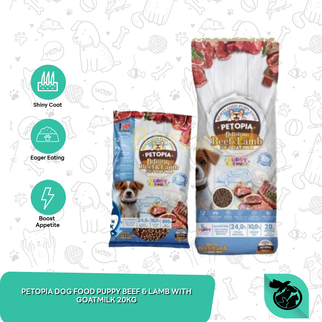 Makanan Anjing Petopia Dog Food Puppy 20 Kg