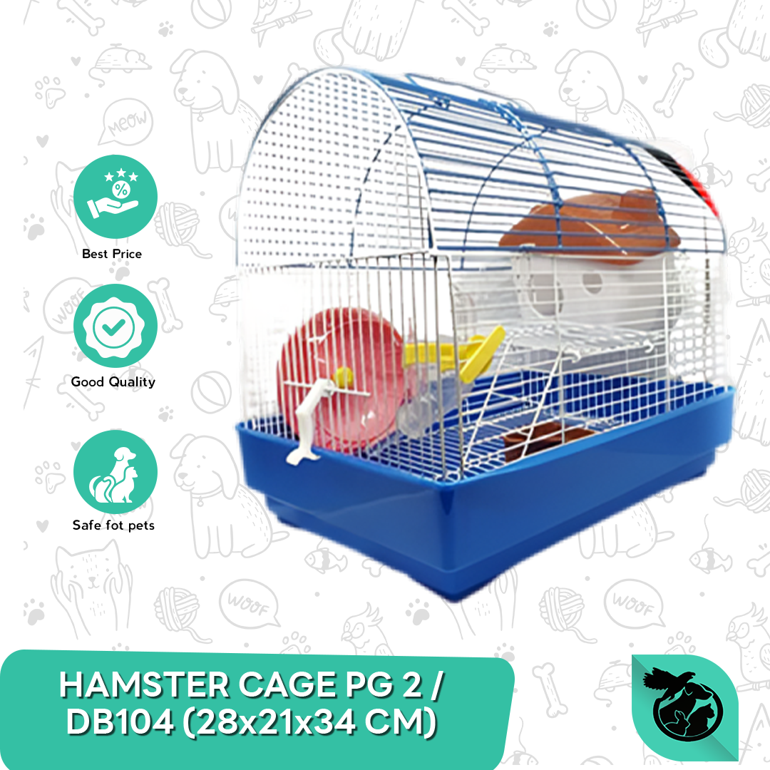 Hamster Cage PG 7 - Kandang Hamster - Rumah Hamster