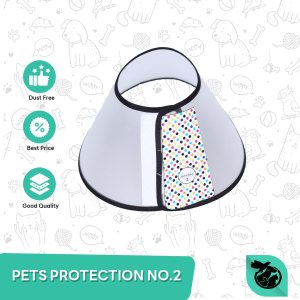 Pet Protection Collar Corong Pelindung Penutup Leher anjing Kucing - no 2