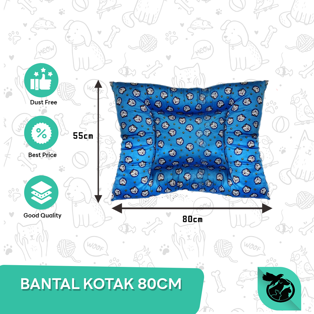 Bantal Kucing - Anjing Persegi ukuran 55 x 80 - Kasur Hewan