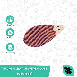 Garukan Kucing Cakaran Mainan Cat Scratch With Mouse