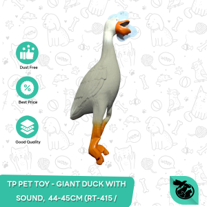 Gigitan mainan Anak Anjing Puppy Giant Duck With Sound 45 Cm