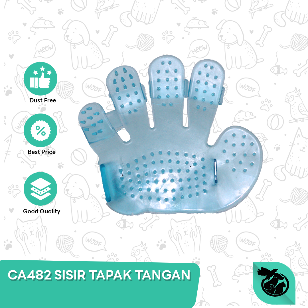Sisir Sikat Mandi Kucing Anjing Sisir Tangan