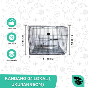 KANDANG 04 LOKAL UKURAN 95CM KANDANG KUCING