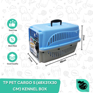 PET CARGO travel Kennel Box S kandang murah kucing cat cage 48X31X31cm