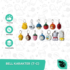 Kalung Kucing Anjing Bell Karakter