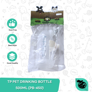 Botol Minum Petopia Kucing Anjing PB450 Pet Drinking 500 ML