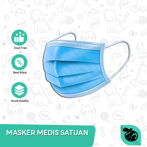 masker 3 ply Merek Wellness Murah 1 Pcs